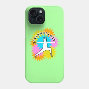 Overwhelmed - The Peach Fuzz Phone Case