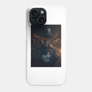 Dark Fantasy Skull Fire Phone Case