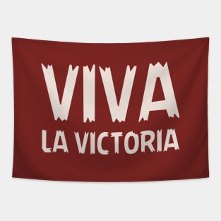 Viva la victoria. Che Guevara's slogan Tapestry