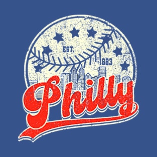 Vintage Philly Baseball Est.1883 T-Shirt