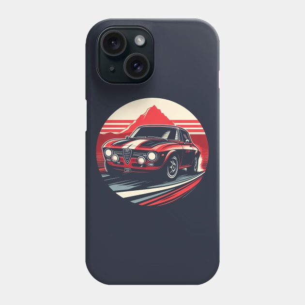 Alfa Romeo 2000 GTV Phone Case by TaevasDesign