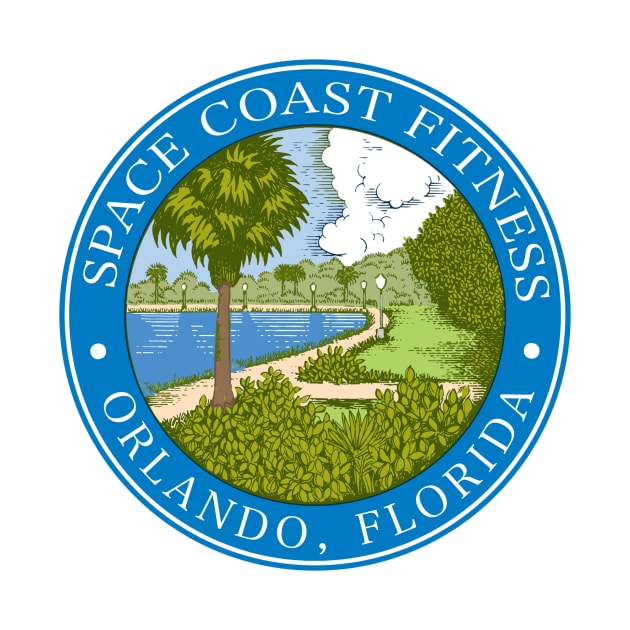 Space Coast Fitness - Orlando Logo by RichStork