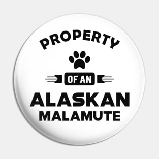 Alaskan Malamute - Property of an alaskan malamute Pin