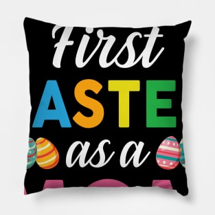 First Easter As A Mom Pregnancy Announcement Pillow