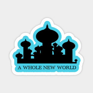 A Whole New World Castle Magnet