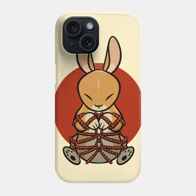 Rope Bunny Phone Case by therealfirestarter