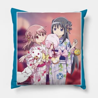 Madoka Kaname & Homura Akemi - Summer Festival 2021 Pillow