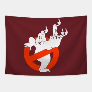 MIDDLE FINGER GHOSTBUSTER Tapestry