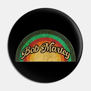 bob marley Pin