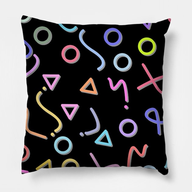 Word art Pillow by Montanescu