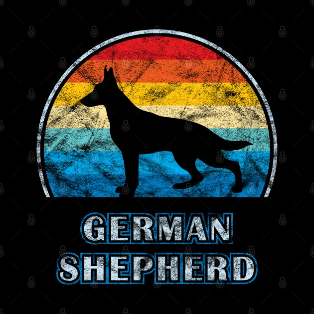 German Shepherd Vintage Design Dog by millersye