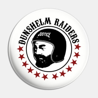 Dunshelm Raiders - Knightmare Treguard biker gang design Pin