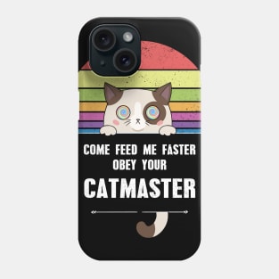 Cute Creepy Cat T shirt Kawaii Kitty Tee Vintage Sunset Phone Case