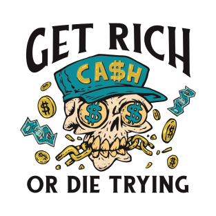 Cash Chase Skull Ambition T-Shirt
