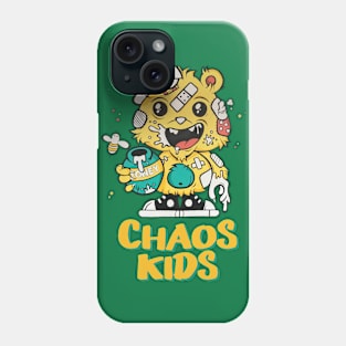 Chaos Kids Cute Funny Baby Bear Child Birthday Costume Gift Phone Case