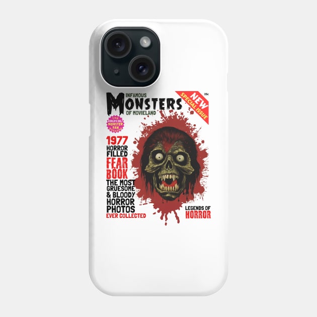 Pulp Horror magazine cover Phone Case by Teessential