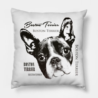 Boston Terrier dog Pillow