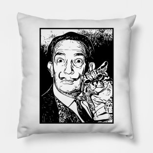 Salvador Dali | Vector Pillow