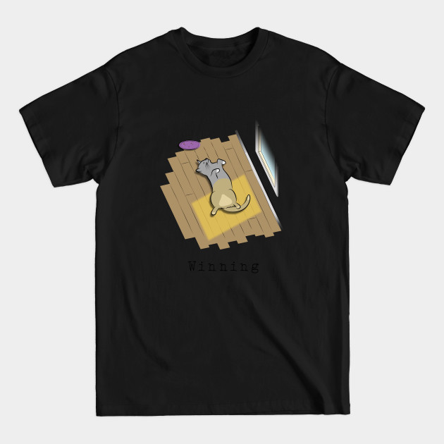 Disover Winning - Cat Funny - T-Shirt