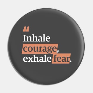 Inhale, Exhale (Light) Pin