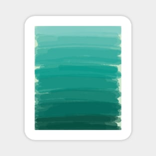 Sea Foam Dream Green Ombre Magnet