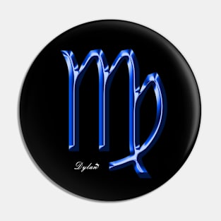 Virgo Zodiac Pin