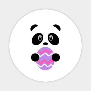 Easter Egg Panda Magnet