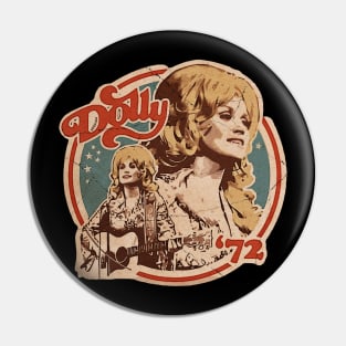 Dolly Retro 1972s Pin