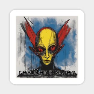 resident alien Magnet