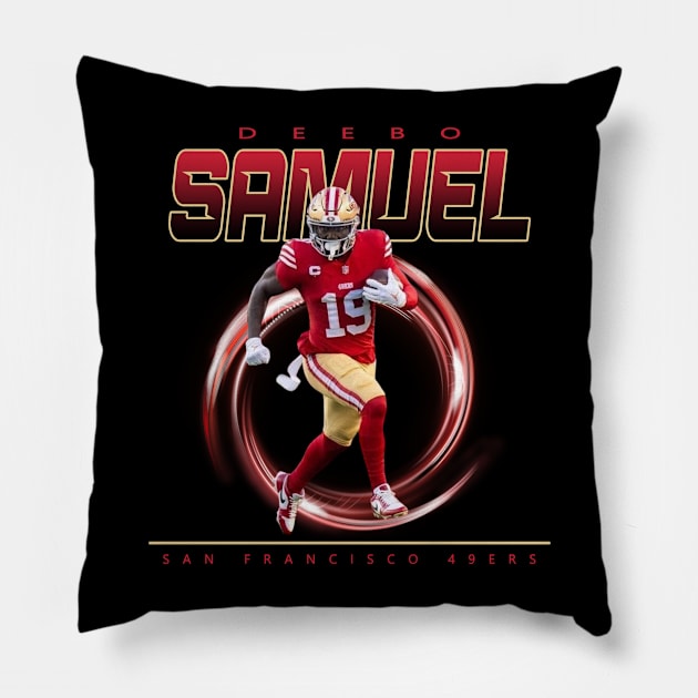 Deebo Samuel Pillow by BVHstudio