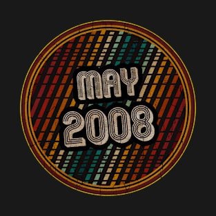 May 2008 - Circle Vintage Retro T-Shirt