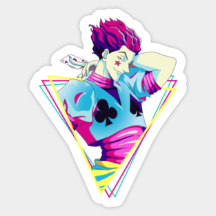 Hisoka Aufkleber Teepublic De