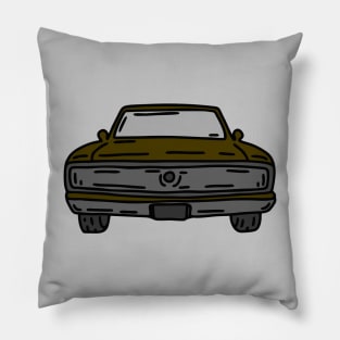 best vintage retro muscle cars Pillow