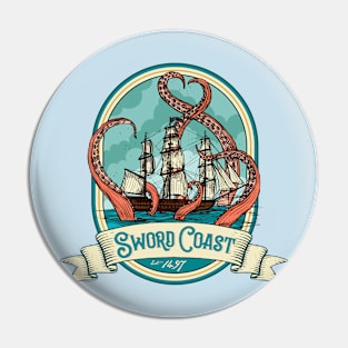 Sword Coast Pin