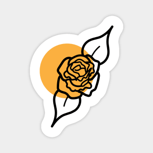 Sun Rose Magnet