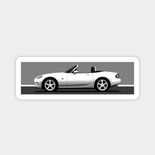 My drawing of the transparent NC 1.8 roadster convertible classic sports car Magnet