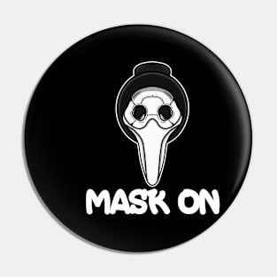 Mask On! Pin