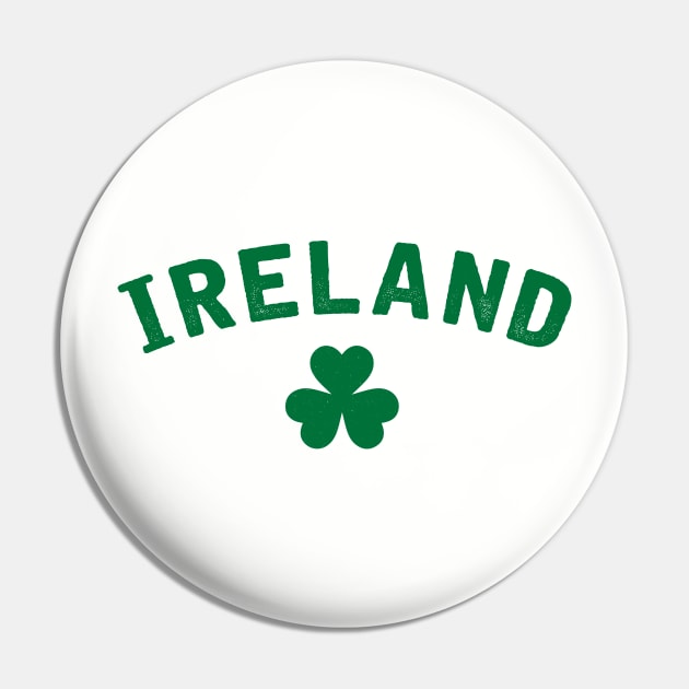 Ireland Luck of the Irish Shamrock Pin by luckybengal