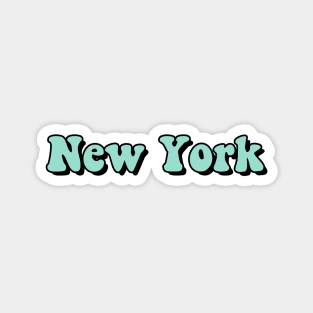 Minty New York Magnet