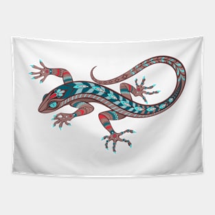 Patterned Lizard Tapestry