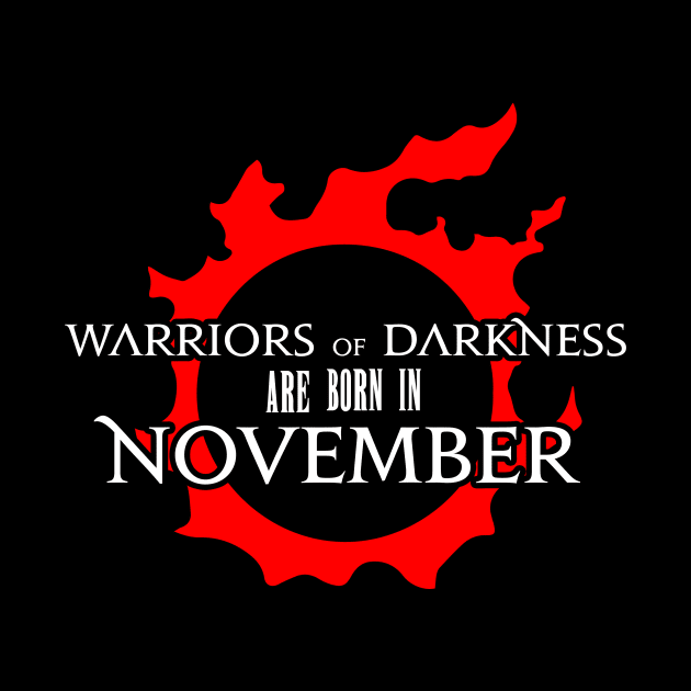 Warriors of Darkness are born in November FFXIV birthday gift by Asiadesign