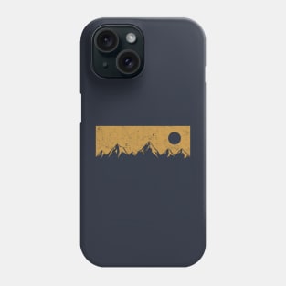 Mountains - Golden Phone Case