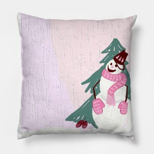 Snowman Pillow