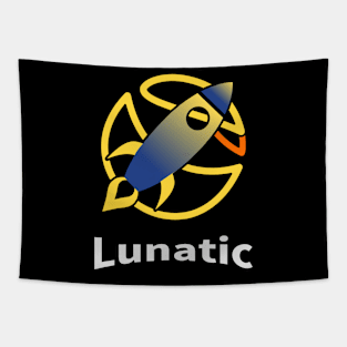 Lunatic Rocket Tapestry