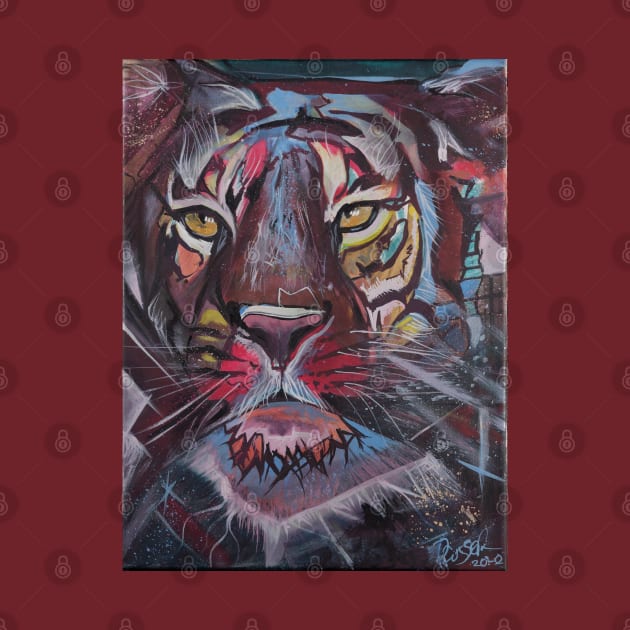 Eye of the Tiger by MarkProsserfineart 