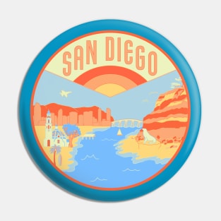 San Diego Pin