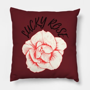 Lucky Rose Pillow