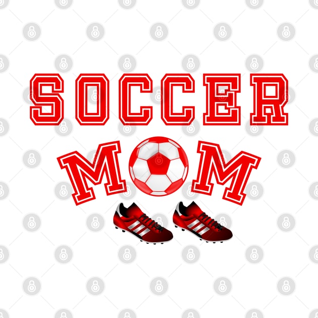 Soccer Mom Red by Worldengine