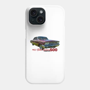 1963 Ford Galaxie 500 Hardtop Phone Case