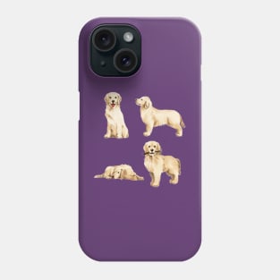 Cute doggy family activities Phone Case